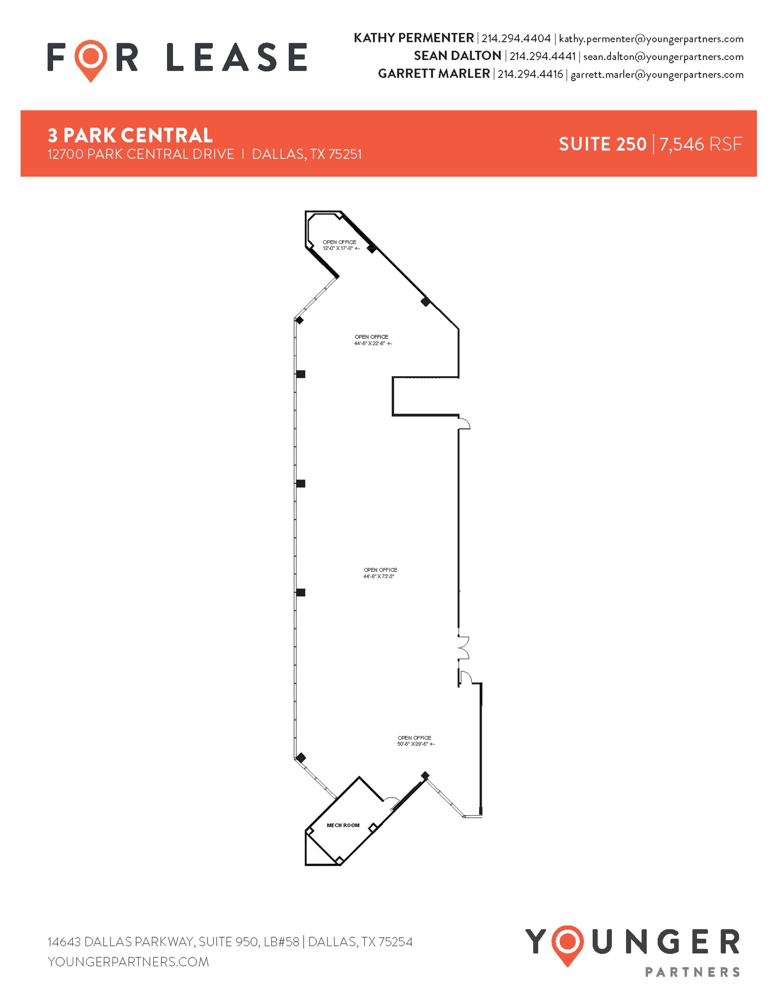 12700 Park Central Dr, Dallas, TX to rent Floor Plan- Image 1 of 1