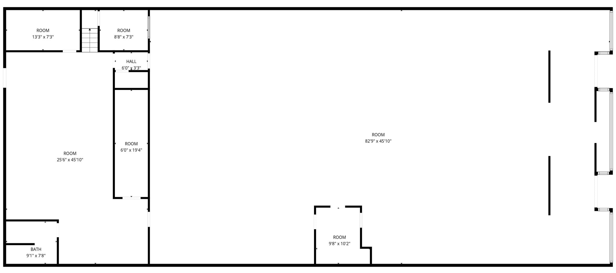 2800-3018 S University Ave, Little Rock, AR to rent Floor Plan- Image 1 of 1
