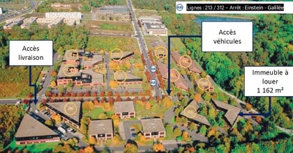 Champs-sur-Marne - Aerial map view - Image1
