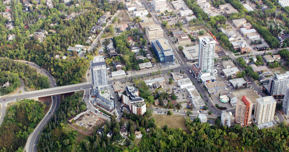 12322-12328 102 Av NW, Edmonton, AB for rent - Aerial - Image 3 of 5