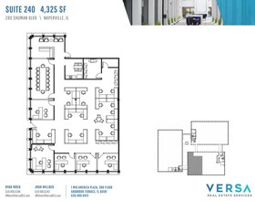 280 Shuman Blvd, Naperville, IL for rent Typical Floor Plan- Image 1 of 2