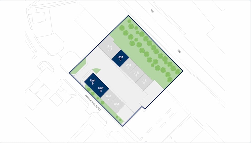 Barclayhill Pl, Portlethen to rent - Site Plan - Image 2 of 2