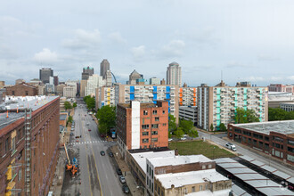 1706 Olive St, Saint Louis, MO - aerial  map view