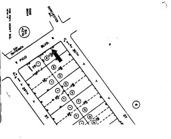 2912-2922 Pico Blvd, Santa Monica, CA for rent - Plat Map - Image 3 of 3