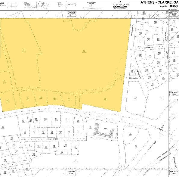 3700 Atlanta Hwy, Athens, GA for sale - Plat Map - Image 1 of 1