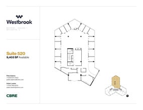 1 Westbrook Corporate Ctr, Westchester, IL to rent Floor Plan- Image 1 of 1