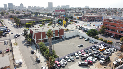 3755 Beverly Blvd, Los Angeles, CA - aerial  map view - Image1