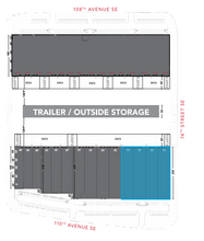 7405 108 Av SE, Calgary, AB for rent Site Plan- Image 2 of 3