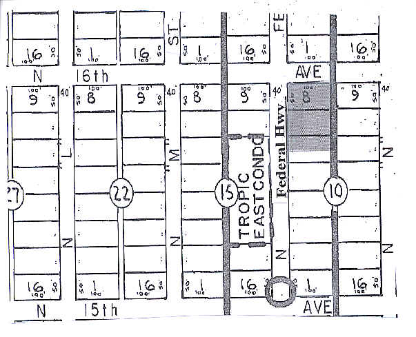 1530 N Federal Hwy, Lake Worth, FL for sale Plat Map- Image 1 of 1