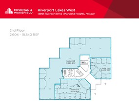 13801 Riverport Dr, Maryland Heights, MO for rent Site Plan- Image 1 of 1