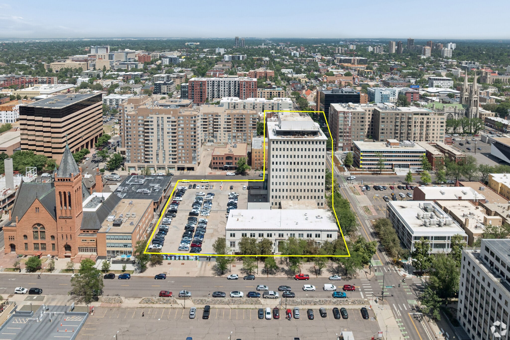 Value-Add Opp | Office & Parking Lot Dev portfolio of 2 properties for sale on LoopNet.co.uk Aerial- Image 1 of 28
