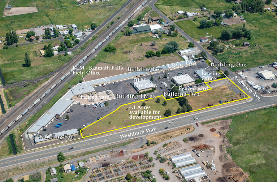 2795 Anderson Ave, Klamath Falls, OR for sale - Aerial - Image 1 of 1