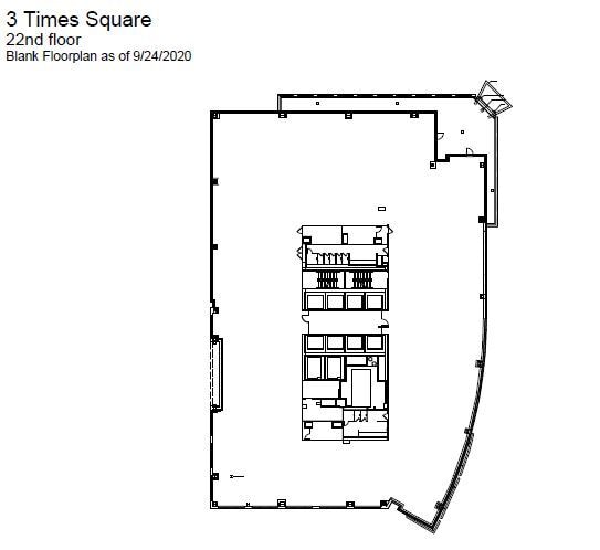 3 Times Sq, New York, NY to rent Floor Plan- Image 1 of 5