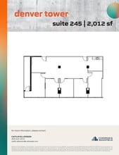 1905 Sherman St, Denver, CO to rent Floor Plan- Image 1 of 1