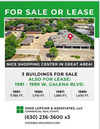 More details for W Galena Portfolio – Retail for Sale, Aurora, IL