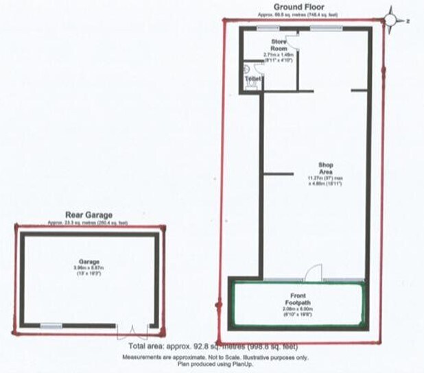 28 Crown Rd, Twickenham for sale - Floor Plan - Image 2 of 2