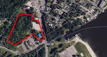 6 Lakeside Blvd, Hopatcong, NJ - AERIAL  map view