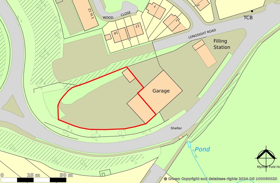 Whalley Rd, Langho for rent - Site Plan - Image 3 of 3