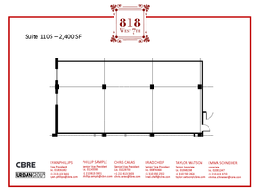 818 W 7th St, Los Angeles, CA for rent Floor Plan- Image 1 of 1