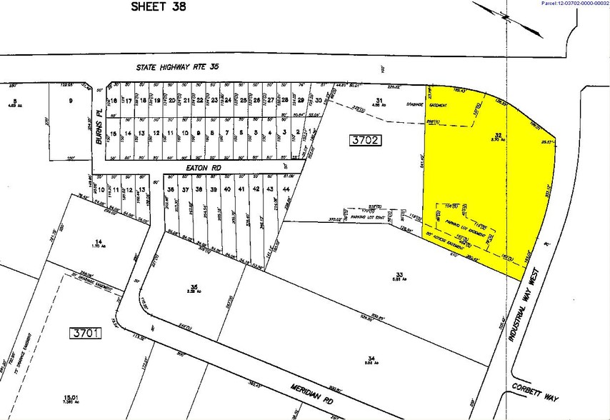 2 Industrial Way W, Eatontown, NJ for rent - Plat Map - Image 2 of 4