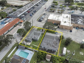 6611 Moseley St, Hollywood, FL - aerial  map view