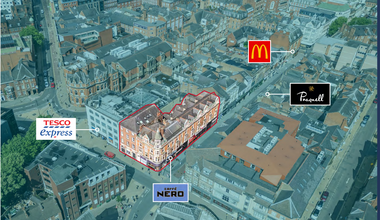 33-49 Market St, Leicester, LEC - aerial  map view - Image1