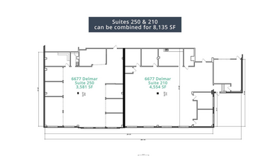 6677-6683 Delmar Blvd, University City, MO for rent Floor Plan- Image 1 of 1