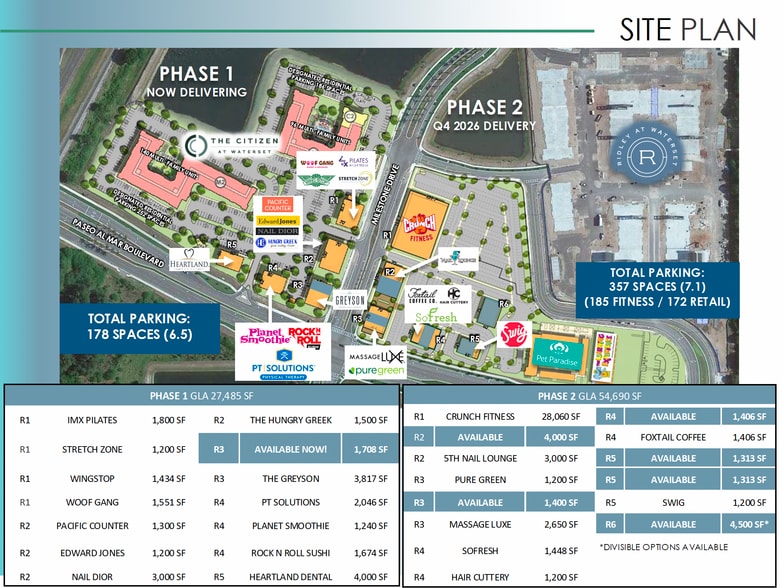 Paseo Al Mar Blvd, Apollo Beach, FL to rent - Site Plan - Image 2 of 13