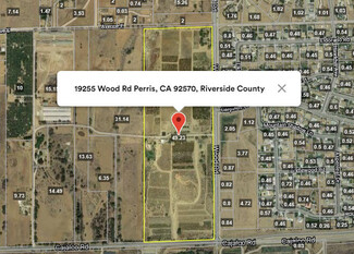 More details for 19255 Wood Rd, Perris, CA - Land for Sale