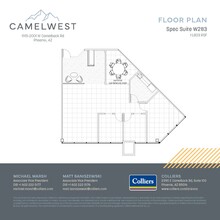 2001 W Camelback Rd, Phoenix, AZ for rent Floor Plan- Image 1 of 1