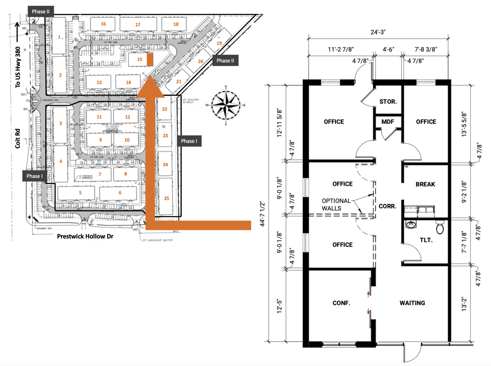 1400 N Coit Rd, McKinney, TX for rent Floor Plan- Image 1 of 1