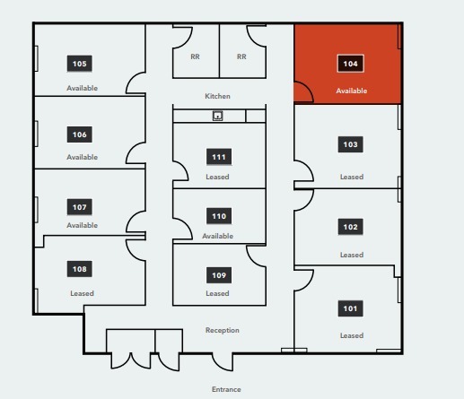 2301-2305 Melrose Dr, Vista, CA to rent Floor Plan- Image 1 of 1