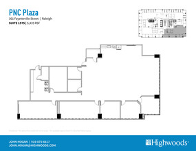 301 Fayetteville St, Raleigh, NC for rent Floor Plan- Image 1 of 1