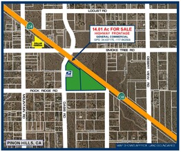 Highway 138, Pinon Hills, CA for sale Aerial- Image 1 of 1