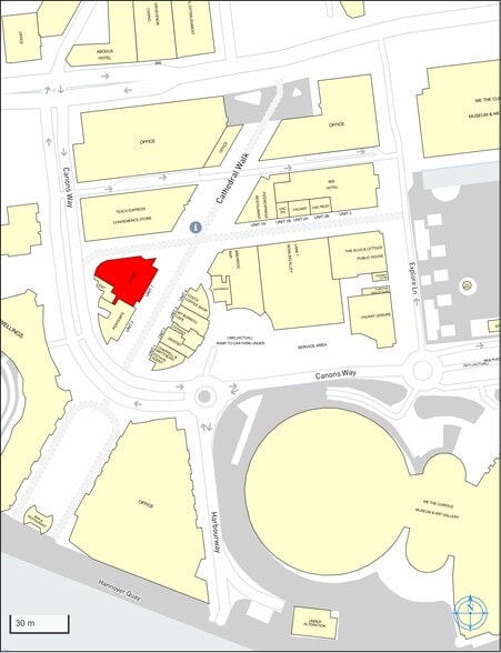 Cathedral Walk, Bristol to rent - Goad Map - Image 3 of 5