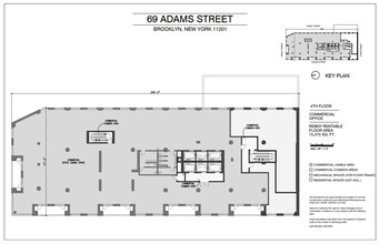 69 Adams St, Brooklyn, NY for rent Floor Plan- Image 1 of 8