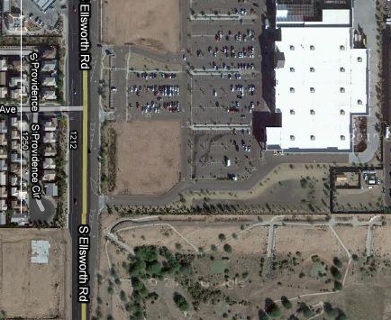 Ellsworth Rd & Southern Ave, Mesa, AZ for rent - Aerial - Image 2 of 4