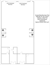 1960 NE 25th Ave, Hillsboro, OR for rent Site Plan- Image 1 of 1