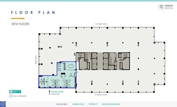 1700 N Moore St, Arlington, VA for rent Floor Plan- Image 1 of 1