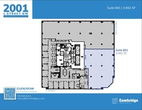 2001 L St NW, Washington, DC to rent Floor Plan- Image 1 of 1