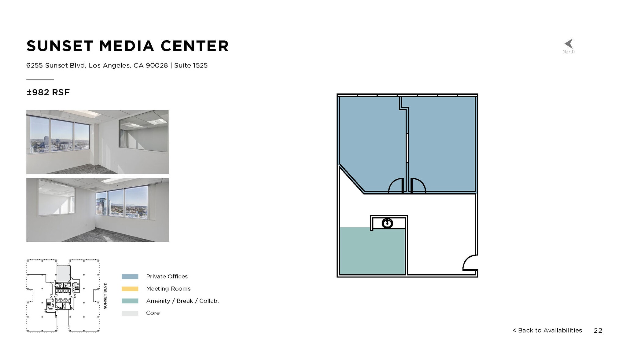 6255 W Sunset Blvd, Los Angeles, CA to rent Floor Plan- Image 1 of 1