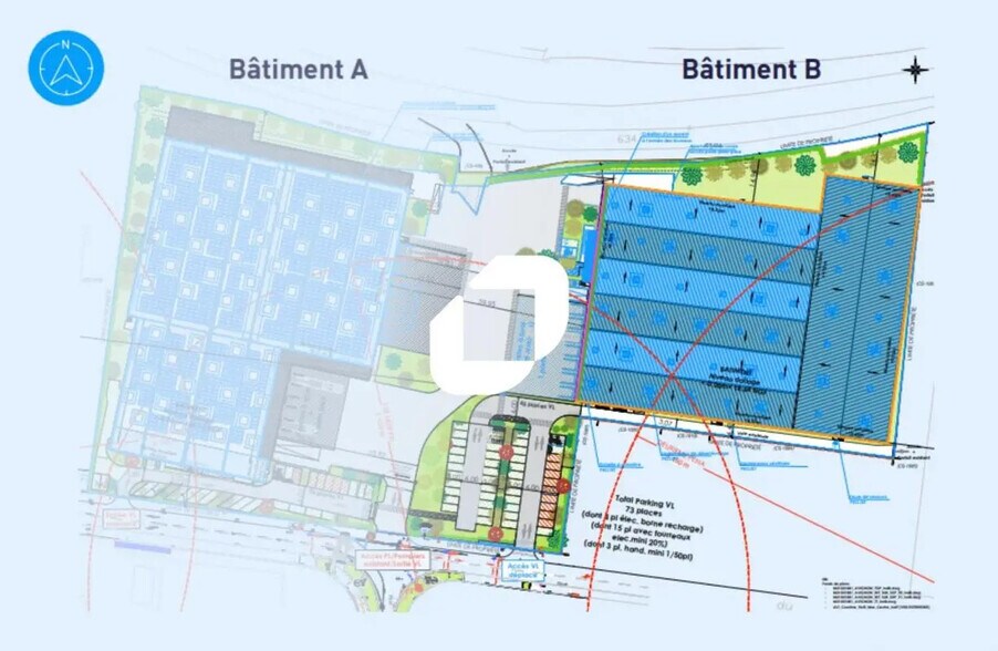 Office in Avignon to rent - Floor Plan - Image 2 of 2
