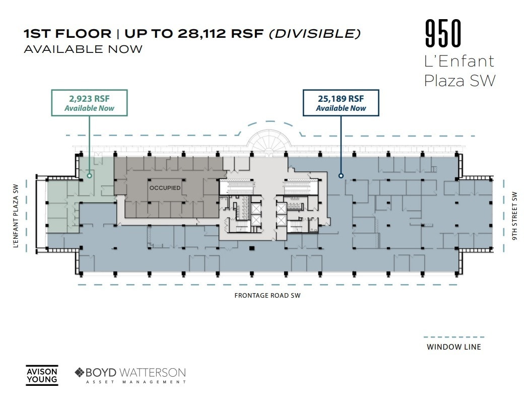 950 L'Enfant Plz SW, Washington, DC to rent Floor Plan- Image 1 of 1