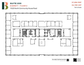 11525 N Community House Rd, Charlotte, NC for rent Floor Plan- Image 1 of 1