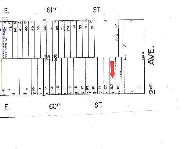 245 E 60th St, New York, NY for sale - Plat Map - Image 3 of 3