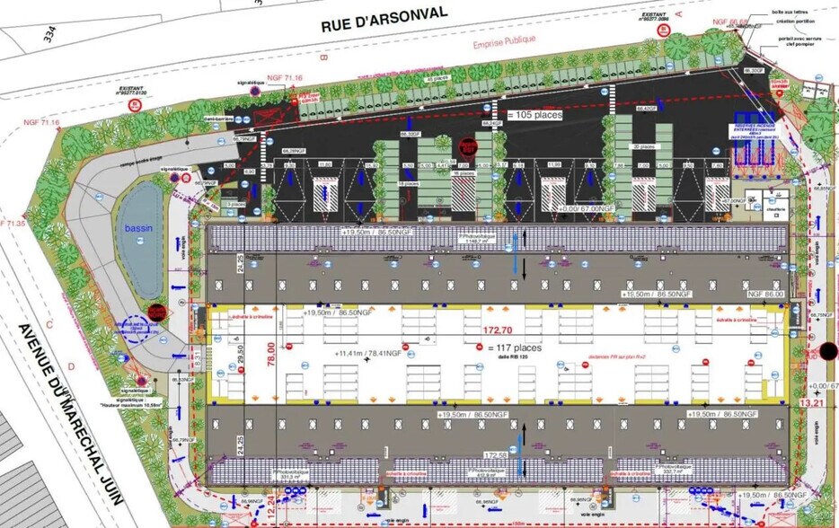 2 Rue D'Arsonval, Gonesse to rent - Floor Plan - Image 3 of 7