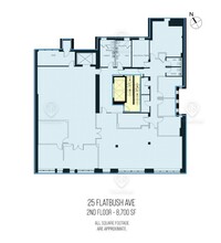 25 Flatbush Ave, Brooklyn, NY for rent Floor Plan- Image 1 of 1