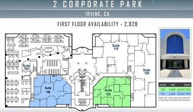 2 Corporate Park, Irvine, CA for rent Floor Plan- Image 1 of 1