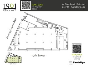 1901 Pennsylvania Ave NW, Washington, DC for rent Floor Plan- Image 2 of 2