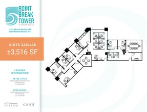 17011 Beach Blvd, Huntington Beach, CA for rent Floor Plan- Image 1 of 2